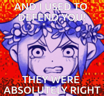 Omori I Used To Defend You GIF - Omori I Used To Defend You They Were Absolutely Right GIFs