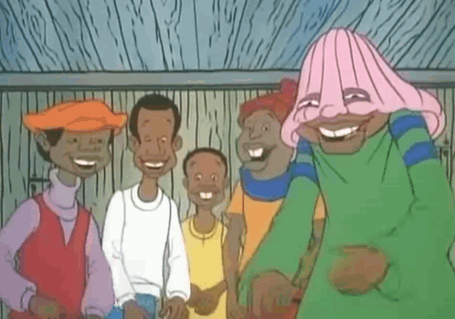 Fat Albert And The Cobsy Kids Cheering GIF - Fat Albert And The Cobsy Kids Cheering GIFs