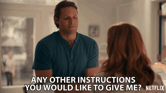 Any Other Instructions You Would Like To Give Me Justin Bruening GIF - Any Other Instructions You Would Like To Give Me Justin Bruening Cal Maddox GIFs