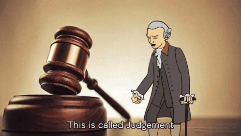 This Is Called Judgement Its Rucka GIF