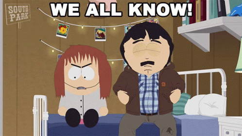 We All Know Randy Marsh GIF - We All Know Randy Marsh South Park GIFs