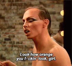 Orange Makeup GIF - Orange Makeup Ru Pauls Drag Race GIFs