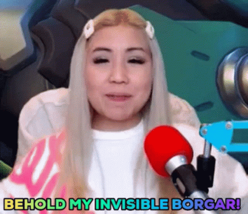 Behold My Invisible Borgar Alymew GIF - Behold My Invisible Borgar Alymew Heart Shape GIFs