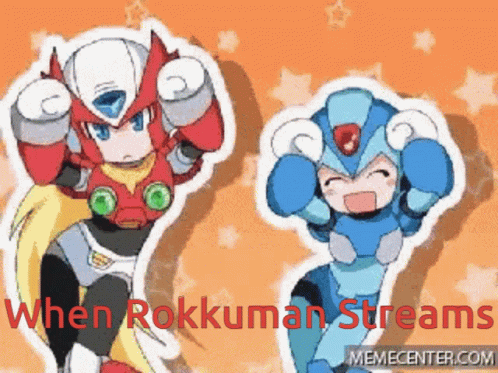 Rokkuman Megaman GIF - Rokkuman Megaman Stream GIFs