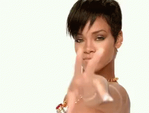 When You Know You Won An Argument GIF - Rihanna Argument Winning GIFs