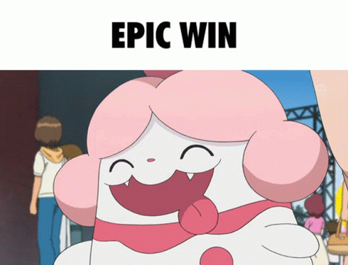 Epicwin Slurpuff GIF - Epicwin Epic Win GIFs
