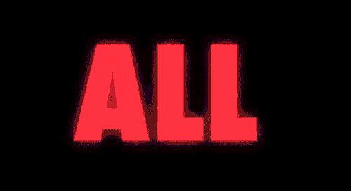 the word lights is displayed on a black screen