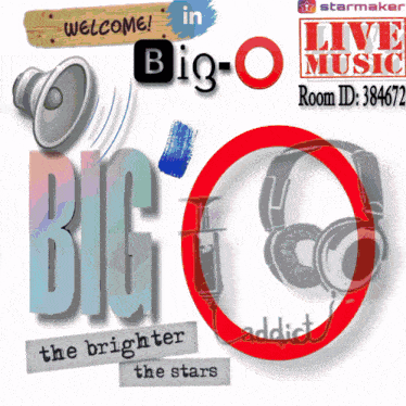 a poster that says welcome in big-o live music