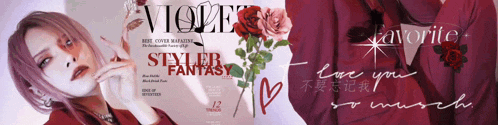 a magazine cover with a woman on it that says styler fantasy