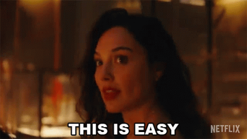 This Is Easy The Bishop GIF - This Is Easy The Bishop Gal Gadot GIFs
