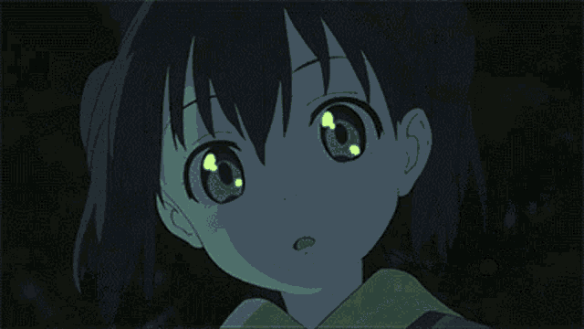 Yama No Susume Fireflies GIF - Yama No Susume Fireflies Hinata Kuraue GIFs