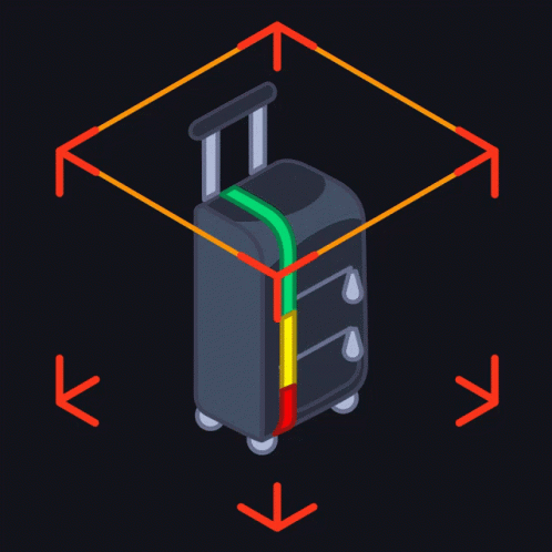 Baggage Luggage GIF - Baggage Luggage Rotate GIFs