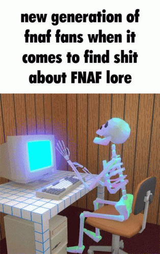 Fnaf Fans GIF - Fnaf Fans Skeleton GIFs