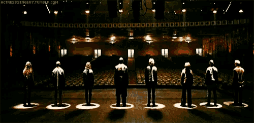 a group of people standing on a stage with the words actresssinger7.tumblr.com in the corner