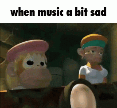 Music A Bit Sad Reddit GIF - Music A Bit Sad Reddit Donkey Kong GIFs