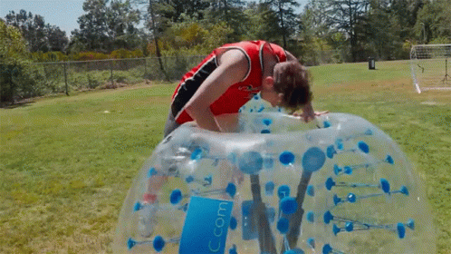 Get In The Bubble Soccer 100thieves GIF - Get In The Bubble Soccer 100thieves Lets Get Started GIFs