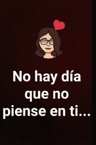 a cartoon of a woman holding a heart and the words " siempre pienso en algo para enamorarte mas "