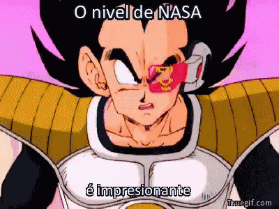 a cartoon character with the words o nivel de nasa written above him