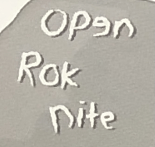 Open Rock Night Open Mike Night GIF - Open Rock Night Open Mike Night Prehistory GIFs