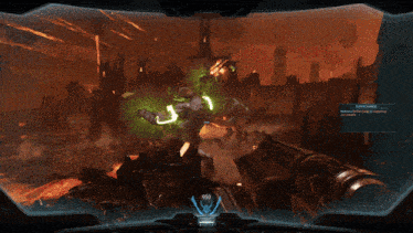 a screenshot of a video game with a screen that says supercharge on it