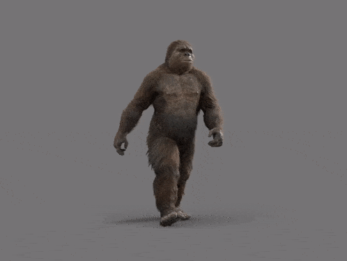 Gigantopithecus Walking GIF - Gigantopithecus Walking Ape GIFs