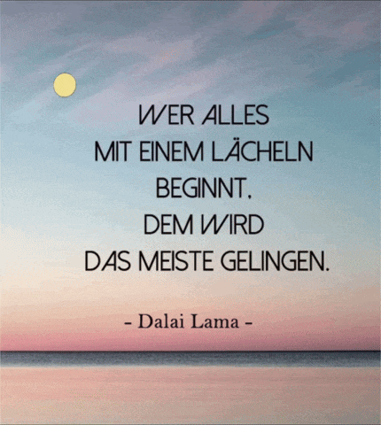 a quote from dalai lama is on a beach