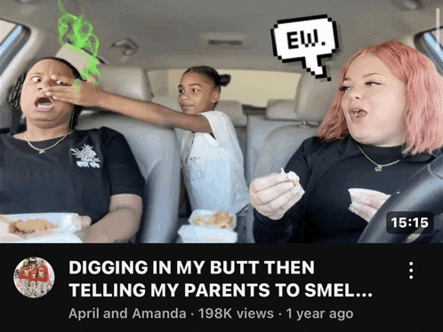 digging in my butt then telling my parents to smel april and amanda 198k views 1 year ago 15:15