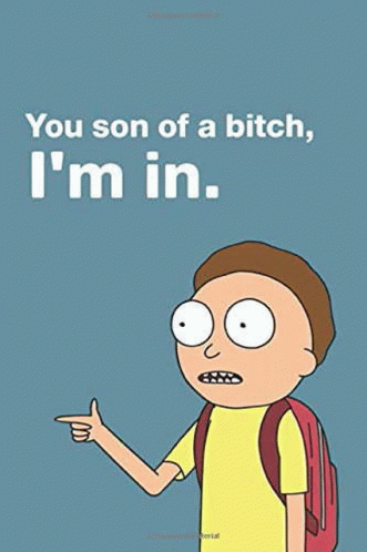 Rick And Morty Morty GIF - Rick And Morty Morty Im In GIFs