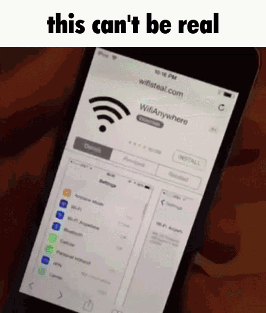 This Cant Be Real Free Wifi GIF - This Cant Be Real Free Wifi Get Wifi Anywhere GIFs