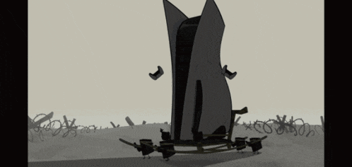 a cartoon drawing of a playstation ps5 sitting on a rocking horse