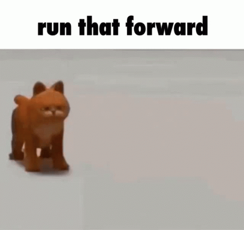 Run That Back Run That Forward GIF - Run That Back Run That Forward Run That Back Garfield GIFs