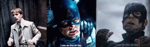 Captain America Steve Rogers GIF - Captain America Steve Rogers I Can Do This All Day GIFs
