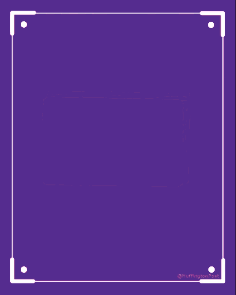 a happy valentine 's day card with a heart and an envelope on a purple background