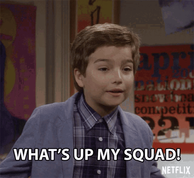 Whats Up My Squad Friends GIF - Whats Up My Squad Friends Whats Going On GIFs