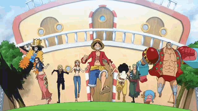 One Piece Strawhats GIF - One Piece Strawhats Brook GIFs