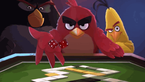 Dice Meme GIF - Dice Meme Angry Birds GIFs