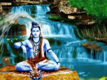 Jai Bhole Ki Waterfall GIF - Jai Bhole Ki Waterfall GIFs