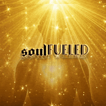 a picture of a person with the words soul fueled on it