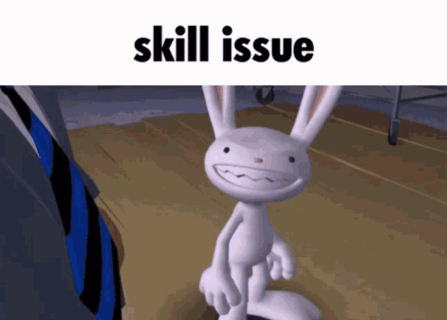 Sam And Max Skill Issue GIF - Sam And Max Skill Issue GIFs