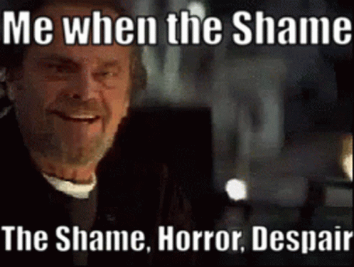 Shame Horror GIF - Shame Horror Despair GIFs