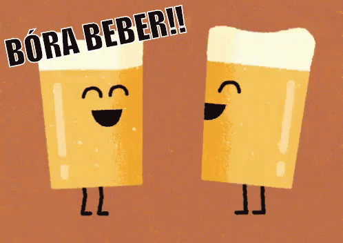 Copo De Cerveja  / Bóra Beber / Pronto Pro Rolê / Beber Todas GIF - Beer Drinking Bottoms Up GIFs
