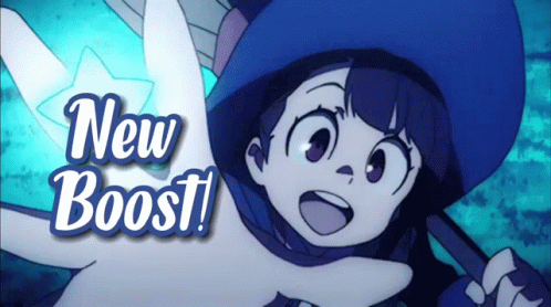 Little Witch Academia Boost GIF - Little Witch Academia Boost Boosted GIFs
