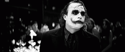 Joker Of Course GIF - The Dark Knight Heath Ledger Annoyed GIFs