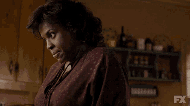 a woman says what did i say in a fx ad