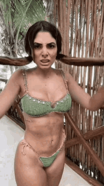 Pigtails Angry GIF - Pigtails Angry Bikini GIFs