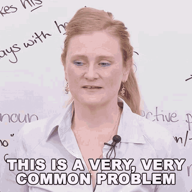 This Is A Very Very Common Problem Ronnie GIF - This Is A Very Very Common Problem Ronnie Engvid GIFs