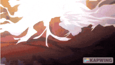 an animated image with the word kapwing in the upper right corner