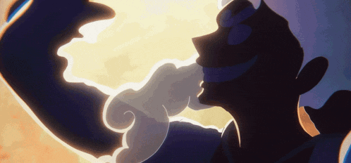a silhouette of a person with the sun shining through their arm
