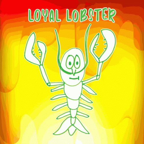 Loyal Lobster Veefriends GIF - Loyal Lobster Veefriends Until The End GIFs