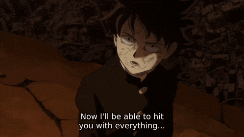 a cartoon character is saying my powers and my rage